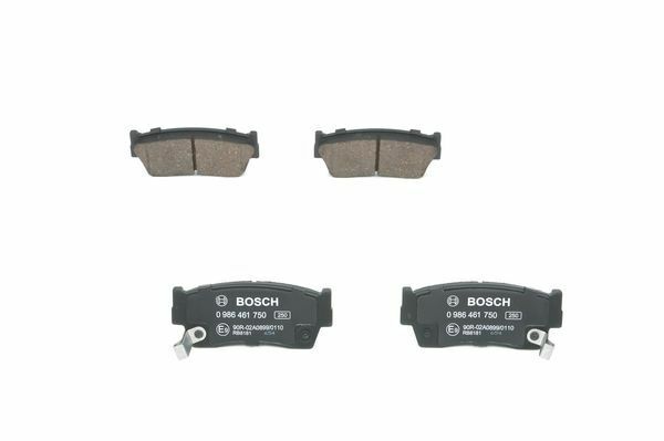 Bremsbelagsatz, Scheibenbremse FüR Suzuki Bosch 0986461750-image