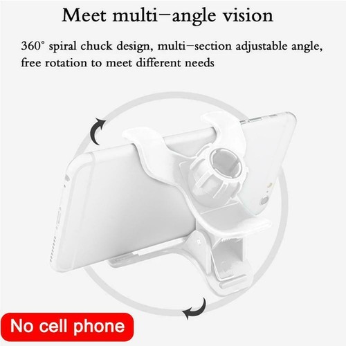 Universal 360° Flexible Lazy Neck Hanging Bed Mobile Holder Phone Stand F9S3 - Photo 4 sur 12