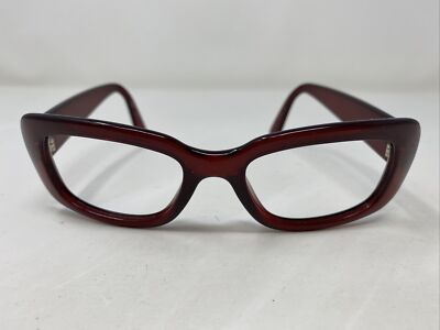 Ray Ban Italy RB 4122 735/8G 3N Dark Red Full Rim Plastic Sunglasses Frame -929
