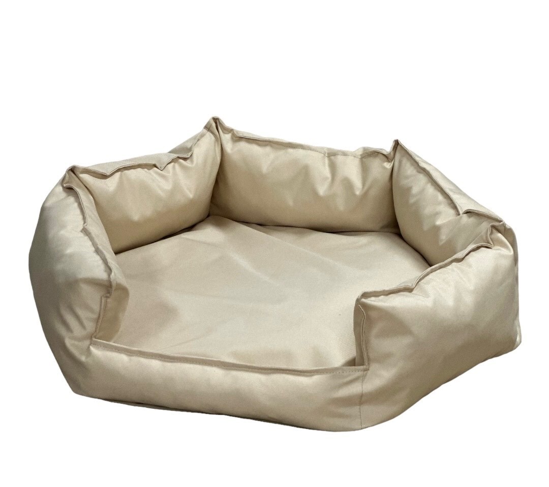 5905359296201 GO GIFT Шестигранник бежевый XL - Haustierbett - 75 x 55 x 15 см Go Gift