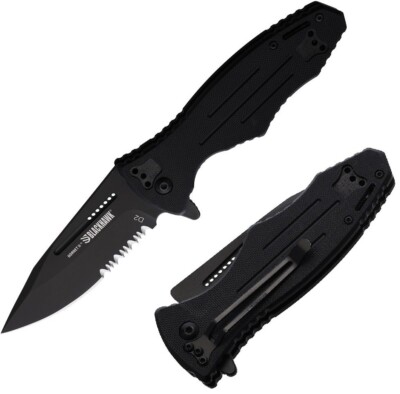 Blackhawk Hornet Assisted Folding Knife 3.5'' D2 Tool Steel Blade G10 Handle