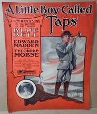  1 vtg sheet music Edward Madden / Theodore Morse - A Little Boy Called Taps
