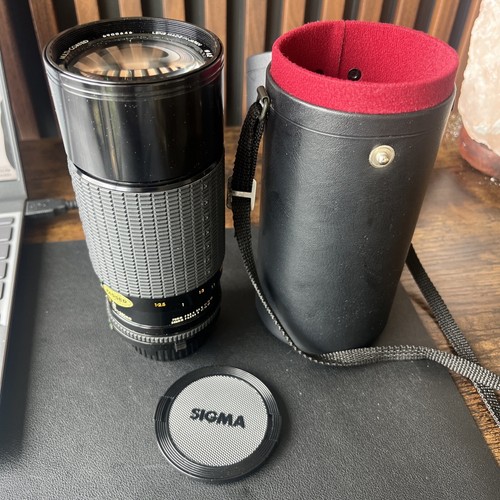 Sigma 70 225mm F 3.5 4.5 Interchangeable Zoom Lens Minolta With Sigma Case