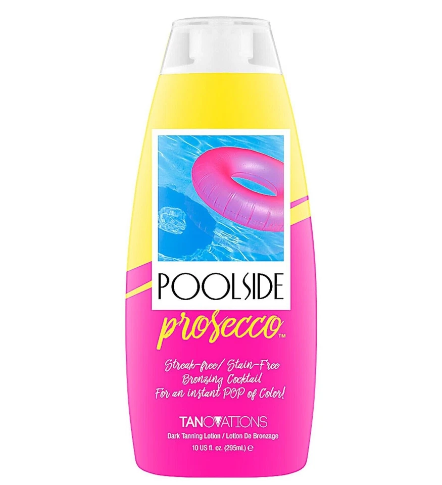 ED HARDY POOLSIDE PROSECO ED HARDY POOLSIDE PROSECCO SUNBED TANNING ACCELERATOR LOTION CREAM NON TINGLE