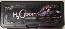 D-D H2 OCEAN SALINITY REFRACTOMETER SEAWATER SALT TEST FISH TANK HYDROMETER