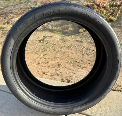 ONE BRAND NEW 235/35ZR19 (91Y) Pirelli P Zero Trofeo R Tire
