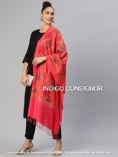 Women Soft Pashmina Silk Hand Paisley Cashmere Wool Shawl Scarf Stole Wrap Shawl
