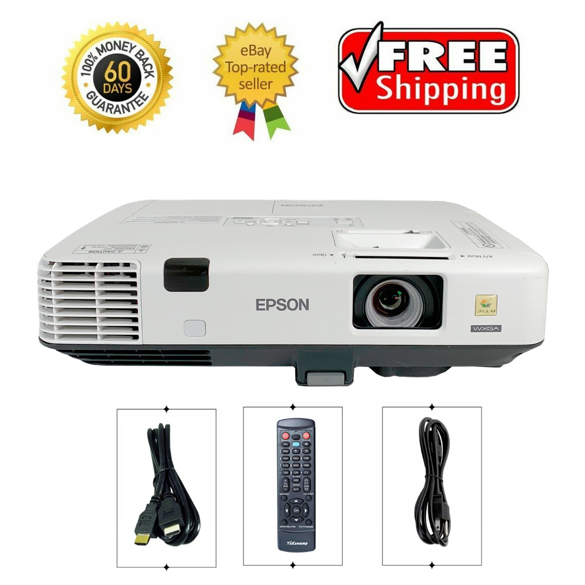 Epson PowerLite 1940W WXGA 3LCD Projector - V11H474020 for sale