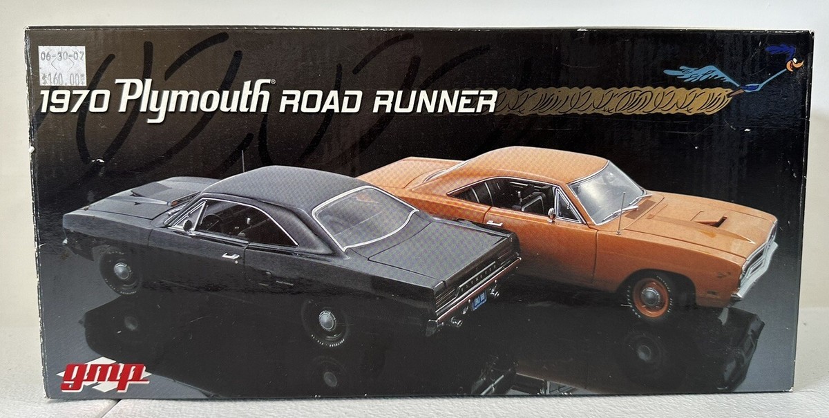 GMP 1970 PLYMOUTH ROAD RUNNER G1803108 /996 LIMITED EDITION GMP 1970 PLYMOUTH ROAD RUNNER G1803108 /996 LIMITED EDITION