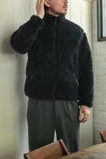 OLD JOE&CO. Made In Japan RARE Teddy Black Jacket Size 38(M)