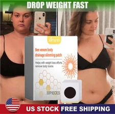 30PCS Slim Patch Weight Loss Slimming Diets Pads Detox Burn Fat Adhesive USA