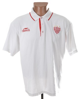 NECAXA MEXICO 2000'S FOOTBALL POLO SHIRT TRIKOT ATLETICA GR. M ERWACHSENE
