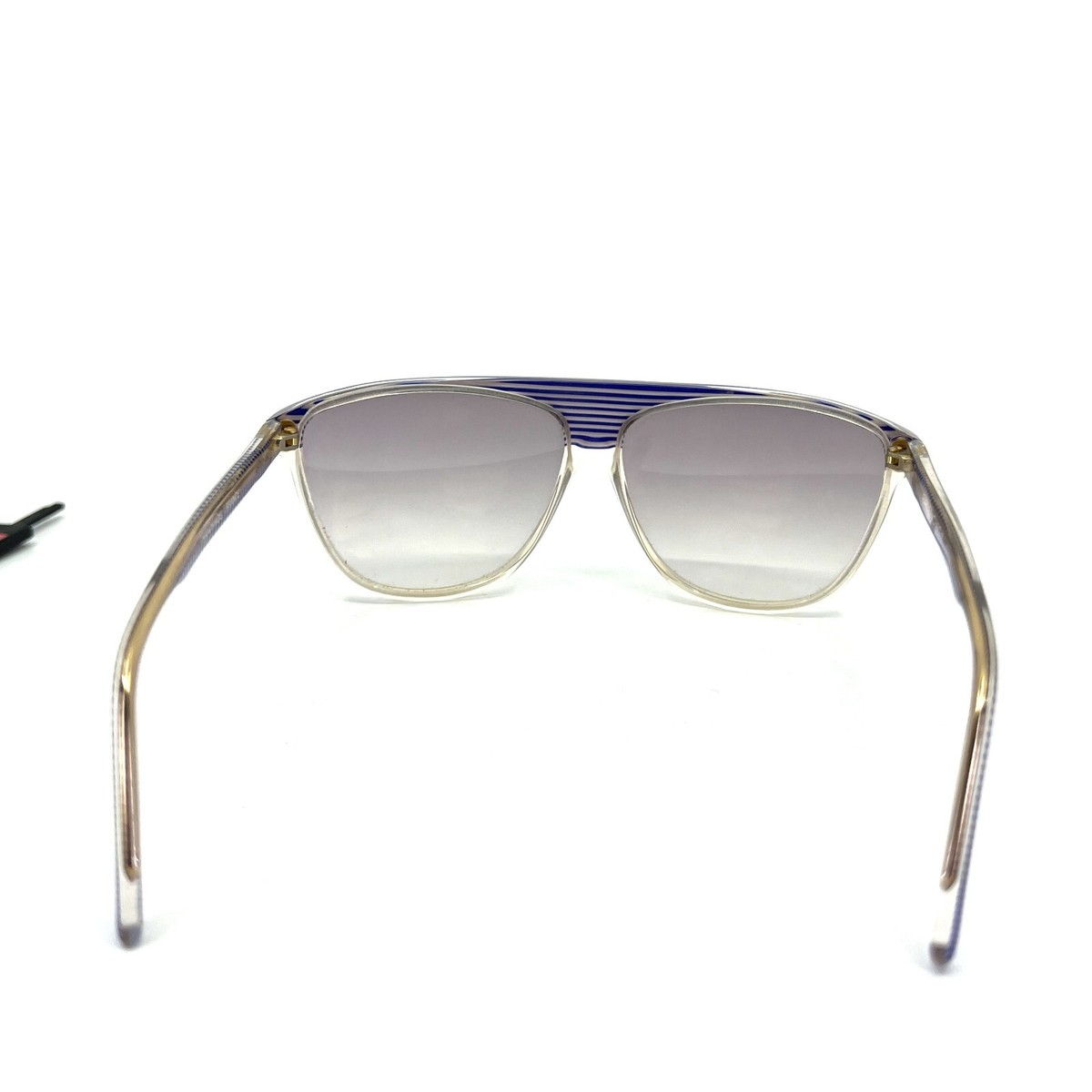 Balenciaga Sunglasses 2412-BC Blue Clear Square Frames with  display picture 1
