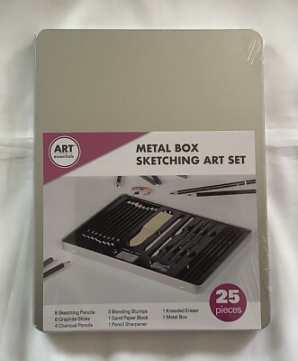 Metallbox Skizzen Kunst Set