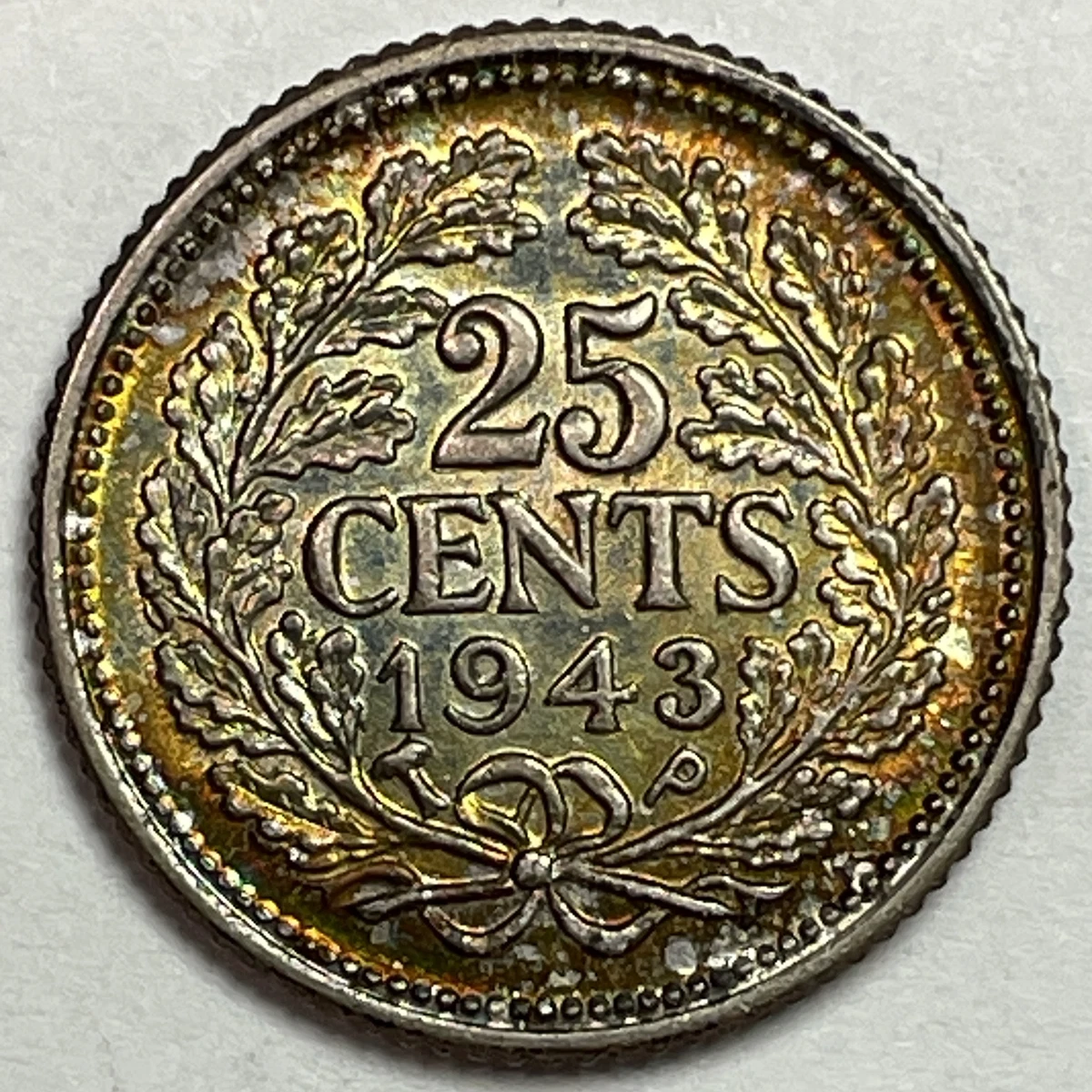 1943年 オランダ銀貨 美品 1943年 オランダ銀貨 美品 Silver 1943 Year