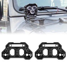 Light Mounting Bracket Hood Cowl Mount Brackets Front A-Pillar Offroad LED Po...