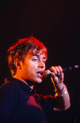 Blur Damon Albarn Brielpoort Deinze 20th March 1996 Old Photo 18