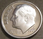 SELLING AS SHOWN ~ 1993 S SILVER PROOF ROOSEVELT DIME *** 90% SILVER *** 446