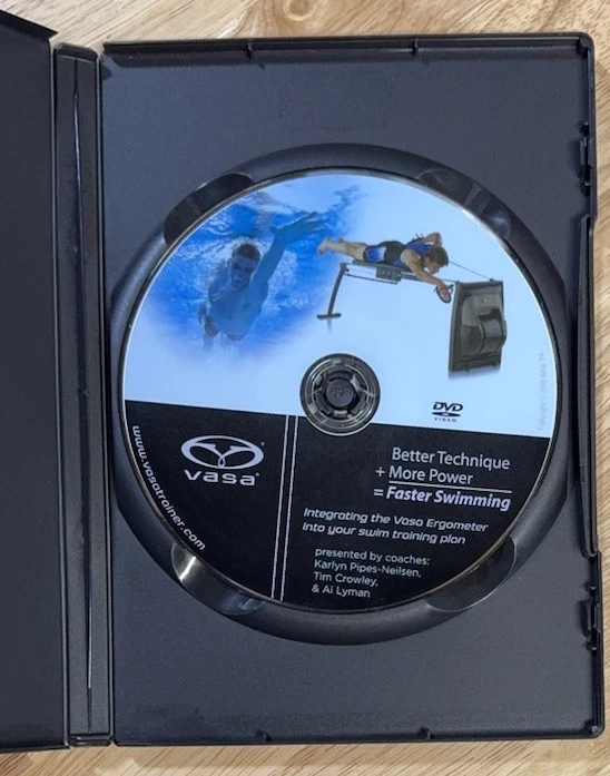 VASA Ergometer Technique Power Faster Swimming Training DVD Instructional Coach - Image 3 of 3