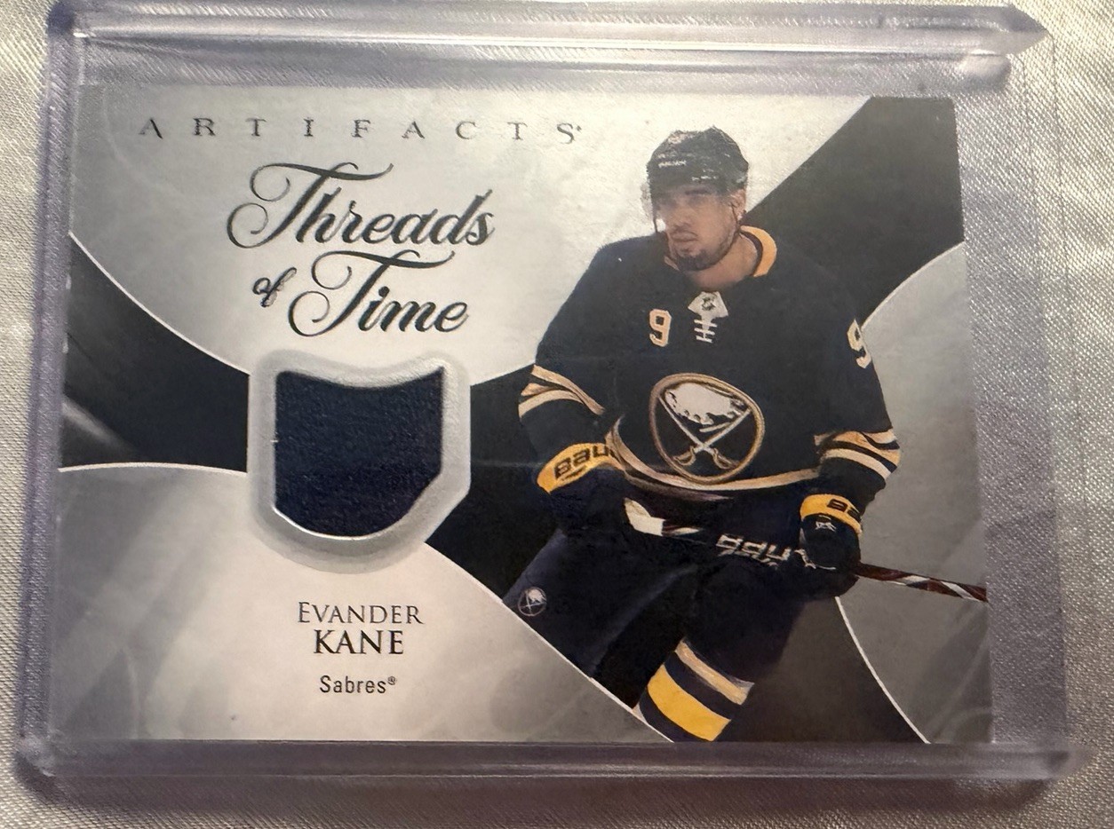 2023-24 Upper Deck Artifacts Evander Kane Threads of Time #TT-EK