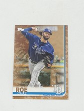 2019 Topps #405 Chaz Roe Memorial Day Camo /25