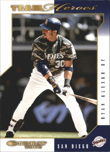 2003 Donruss Team Heroes Ryan Klesko #420 card