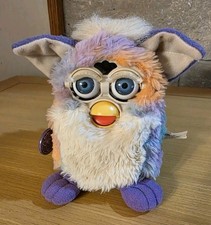1999 Tiger Furby Tie-Dye - Blue Eyes Tested And Working