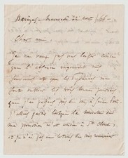 Charles Gounod Signed Letter On 'Roméo et Juliette' - French Classical Composer