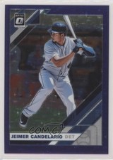 2019 Panini Donruss Optic Purple Stars Prizm 103/125 Jeimer Candelario #196 0d4