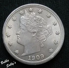 1909-P Liberty Nickel — photo from another recent sale