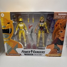 Power Rangers Lightning Collection Mighty Morphin Yellow Ranger and Scorpina NEW