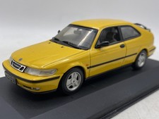 MINICHAMPS Saab 93 9-3 coupe Yellow 1:43 Diecast modelcar