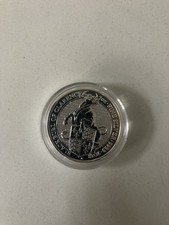 2oz FINE SILVER COIN QUEENS BEAST THE BLACK BULL OF CLARENCE 2018