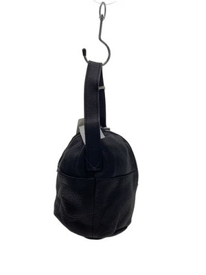 MYTHINKS MY MINI DUFFLE BAG COW SMALL Mini Duffle Handbag Cowhide Leather BLK