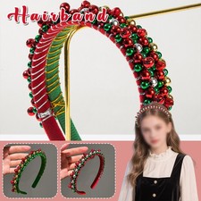 Christmas Headband Bell Bead Headband Fashion Cute Simple Xmas Headband