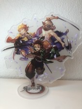 Vendedor de EE. UU. Cazador de Demonios Figura Acrílica Soporte Decoración de Pasteles - Tanjiro Zenitsu inosuke