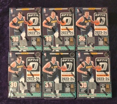 Lot of 6 - 2023-24 Panini Donruss Optic Blaster Box - FACTORY SEALED FREE SHIP