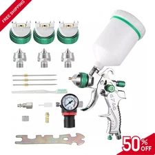 PROFESSIONAL Automotive HVLP Paint Gun for Homes Cars 1.4mm Nozzle
