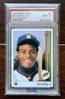 KEN GRIFFEY JR. #1 1989 UPPER DECK RC PSA 9