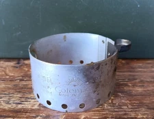 Vintage/OEM 3/56 Coleman 200A Camping Lantern Parts ~ Aluminum Cage Rest Collar