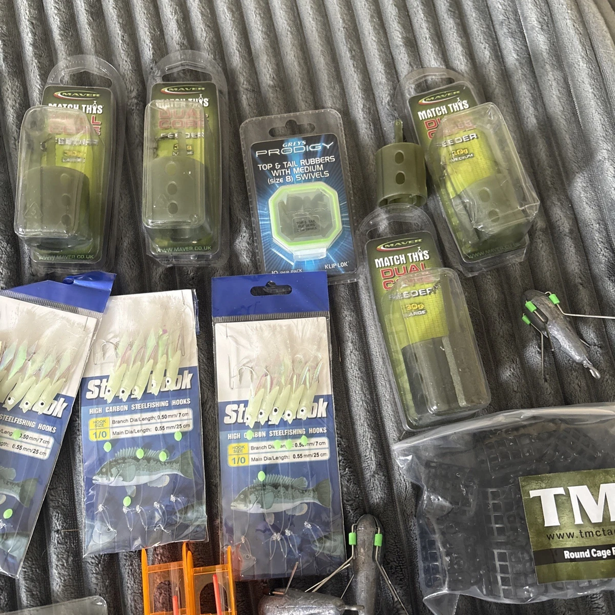 ebay uk fishing accessories Tackle Set by Fishing Rod Reel Combo, Rod and Reel Carp Fishing Equipment, Includes 3 Rods, 3 Reels, 12.0 Feet Graphite, Black Silver, for Carp Fishing Fishing Tackle Carp