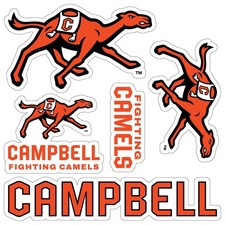 Campbell University Fighting Camels Sticker Multipack - College Spirit Set
