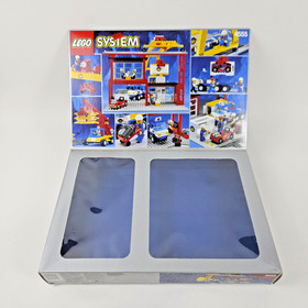 LEGO 4555 - 9V Cargo Station Freight Station Loading Crane 100% complete Original Box / OBA - Excellent