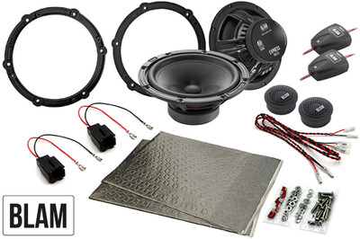 Citroen Berlingo 2019 On complete BLAM EXPRESS speaker upgrade fitting kit