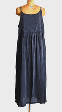 CP SHADES NWT WOMENS COTTON / SILK EMBROIDERED HAZEL MAXI DRESS ~ POCKETS ~ XL