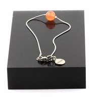 Steine Und MinéRaux. Armband Aus Edelstahl 1 Perle Chalcedon Orange 8 M