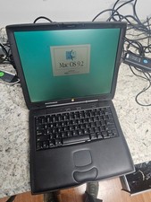 Vintage Retro Apple PowerBook G3 128mb RAM/ 8GB HD OS9.2 Installed - Works