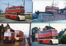 Bus Photos 11 Huddersfield Corporation Trolleybus prints ref hud02