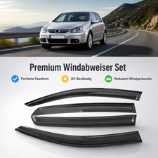 4tlg Set Satz Windabweiser Regenabweiser Für VW GOLF 5 2003-2008