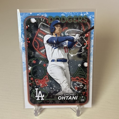 2024 Topps Holiday Shohei Ohtani #H1 Holiday Tree Los Angeles Dodgers